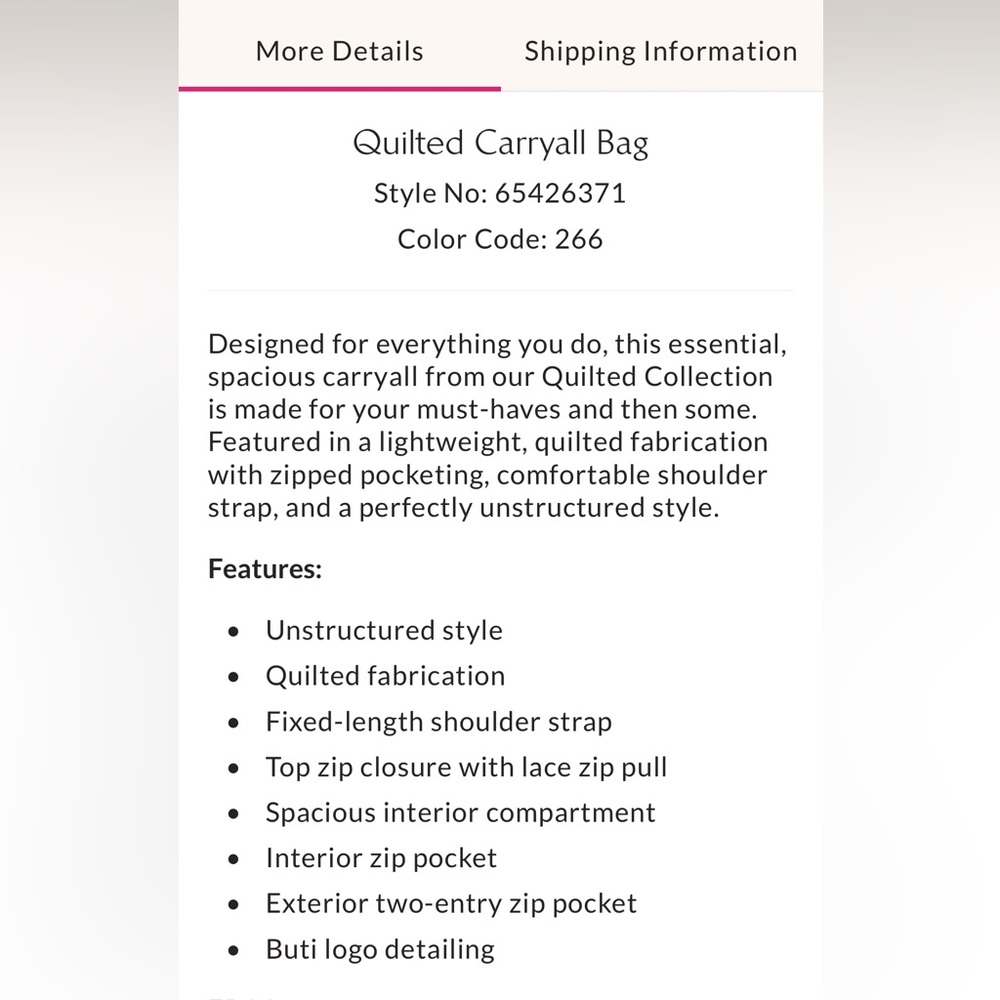 Free People Pink Bubblegum Quilted Carryall - Factory Sealed - NWT - Picture 17 of 17